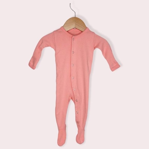 L'ovedbaby Other - L'ovedbaby footie sleeper all in one peach pink size 0-3 months